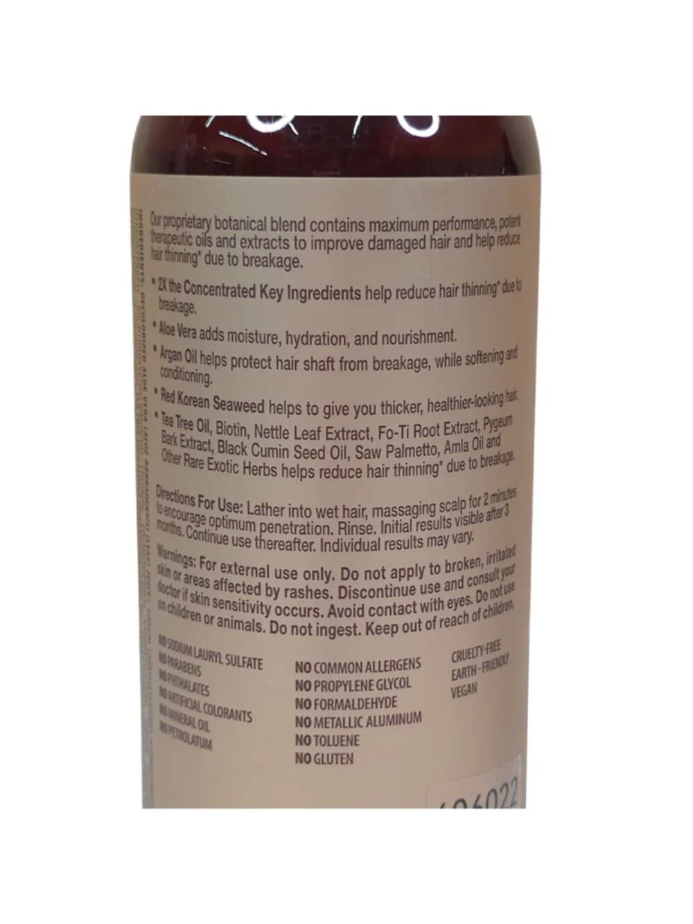 Pura Dor 2 Pack Fine Thinning Hair Biotin Shampoo Jumbo 33oz Clinical Formula